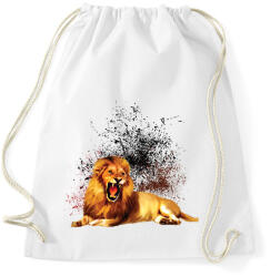 printfashion LION - Sportzsák, Tornazsák - Fehér (2115738)