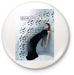 printfashion Charlotte de Witte - Kitűző, hűtőmágnes - Fehér (3081692)