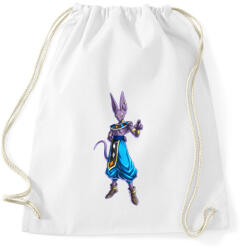 printfashion Beerus - Sportzsák, Tornazsák - Fehér (1268679)