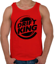 printfashion Drift King - Férfi atléta - Piros (1308955)