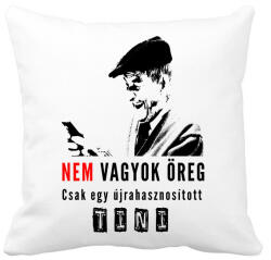 printfashion nem vagyok öreg2 - Párnahuzat, Díszpárnahuzat - Fehér (1705832)