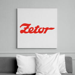 printfashion Zetor logo - Vászonkép - Fehér (6629910)