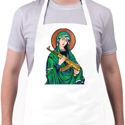 printfashion Fegyveres prédikátor - Kötény - Fehér (4910570)