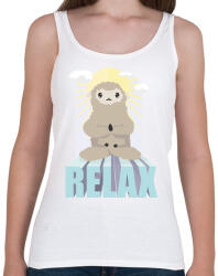 printfashion Relax Alpaca - Női atléta - Fehér (5330972)