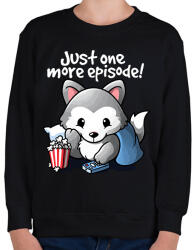 printfashion Sorozat függő - Gyerek pulóver - Fekete (1439368)