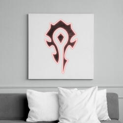 printfashion Horda Neon - Vászonkép - Fehér (6627887)