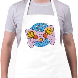 printfashion Kontroller - Kötény - Fehér (13323856)