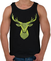 printfashion Minimal szarvas - Férfi atléta - Fekete (1089157)