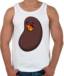 printfashion Chilis bab - Férfi atléta - Fehér (12006477)