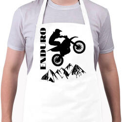 printfashion Enduro - Kötény - Fehér (4914489)