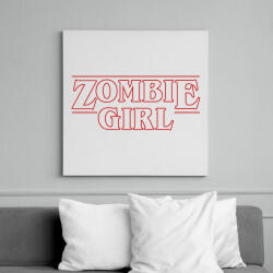 printfashion Zombi lány - Vászonkép - Fehér (6623161)
