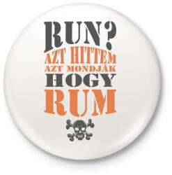 printfashion Azt hittem rum 2 - Kitűző, hűtőmágnes - Fehér (4112719)