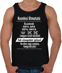 printfashion kezelési útmutató - Férfi atléta - Fekete (2772426)