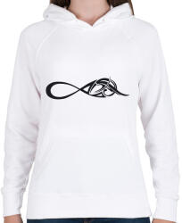 printfashion Maoriforever2 - Női kapucnis pulóver - Fehér (5223692)