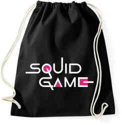 printfashion Squid Game - Logo - Sportzsák, Tornazsák - Fekete (5472228)
