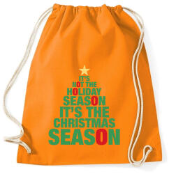 printfashion Karácsonyi szezon - Sportzsák, Tornazsák - Narancssárga (438327)