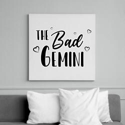 printfashion A rossz ikrek - Vászonkép - Fehér (8522879)