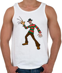 printfashion Freddy_Krueger_ - Férfi atléta - Fehér (10432565)