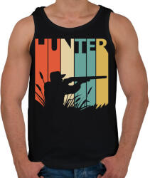 printfashion Hunter logó - Férfi atléta - Fekete (1619225)