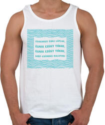 printfashion Balaton - Gárdonyi G. - Férfi atléta - Fehér (7349646)