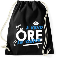 printfashion A rend őre én vagyok - Sportzsák, Tornazsák - Fekete (7695652)