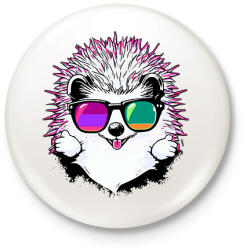 printfashion Süni - Kitűző, hűtőmágnes - Fehér (14091919)