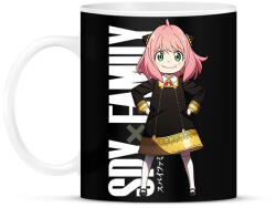 printfashion Spy x Family - Anya Forger - Bögre - Fekete (14857925)