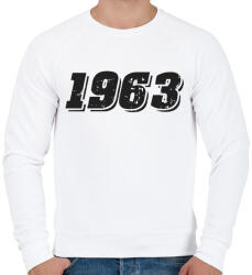 printfashion 1963 - Férfi pulóver - Fehér (6174515)