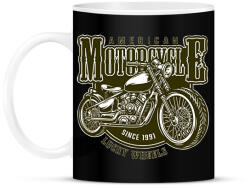 printfashion Motorcycle - Bögre - Fekete (13737421)