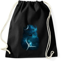 printfashion Space scream - Űrsikoly - Sportzsák, Tornazsák - Fekete (377089)