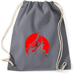 printfashion Szamuráj vágás - Sportzsák, Tornazsák - Grafitszürke (64485)