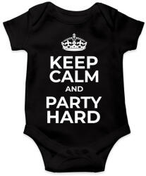 printfashion PARTY HARD - Baba Body - Fekete (10992662)