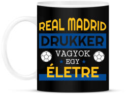 printfashion Real Madrid drukker - Bögre - Fekete (10869049)