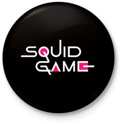 printfashion Squid Game - Kitűző, hűtőmágnes - Fekete (5662037)