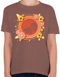 printfashion A patkány éve - Gyerek póló - Mogyoróbarna (13471464)
