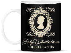 printfashion Lady Whistledown - Bögre - Fekete (16131723)