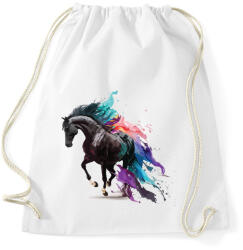 printfashion Lovas - Sportzsák, Tornazsák - Fehér (16583768)