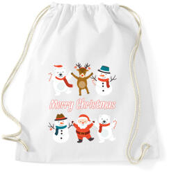 printfashion Merry Christmas - Sportzsák, Tornazsák - Fehér (10926223)