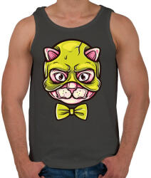 printfashion Macskamaszk - Férfi atléta - Sötétszürke (40035)