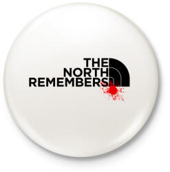 printfashion The North Remembers - Kitűző, hűtőmágnes - Fehér (3080369)