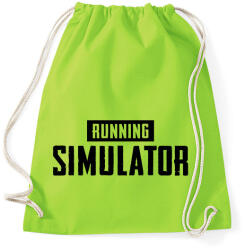 printfashion Running simulator - Sportzsák, Tornazsák - Limezöld (2318004)