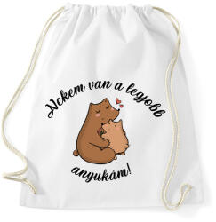 printfashion Legjobb anyuka - Sportzsák, Tornazsák - Fehér (16062358)