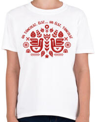 printfashion Ha táncolsz élsz. . . - Gyerek póló - Fehér (7419819)
