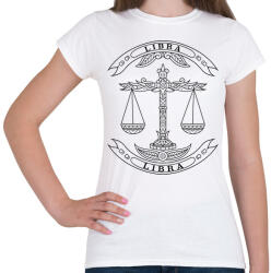 printfashion Mérleg - Női póló - Fehér (13791584)