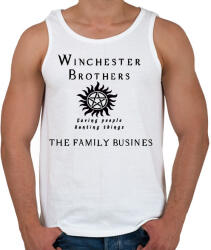 printfashion WINCHESTER BROTHERS - Férfi atléta - Fehér (1509656)