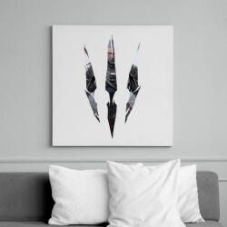 printfashion Witcher - Vászonkép - Fehér (6636447)