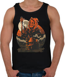 printfashion Halloween night - Férfi atléta - Fekete (16767497)