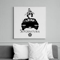 printfashion SUPERNATURAL RAJZ - Vászonkép - Fehér (16850274)