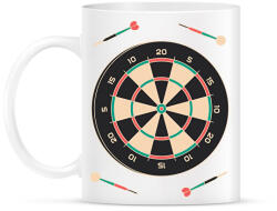 printfashion Darts - Bögre - Fehér (13062995)