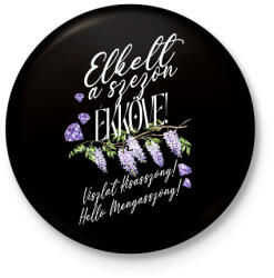 printfashion Elkelt a szezon ékköve! Lánybúcsú - Kitűző, hűtőmágnes - Fekete (16549115)